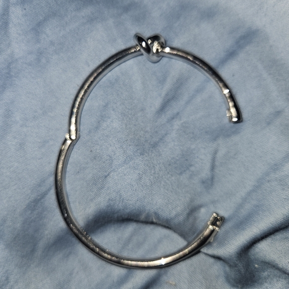 Kate Spade Silver Knot Bracelet - Picture 2 of 4